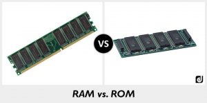 الفرق بين RAM و ROM